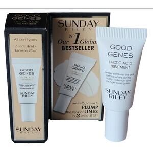 NIB Sunday Riley Good Genes Lactic Acid Treatment Mini 5ml / 0.17oz New Fresh